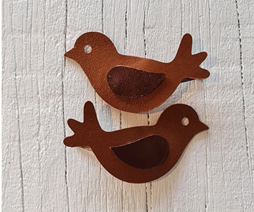 Clips - Leather Coco Bird