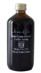 A Taste of Paris Coffee Syrup Irish Cream  250mL