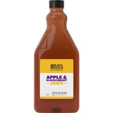 Black & Gold Apple Blackcurrant Juice 2L