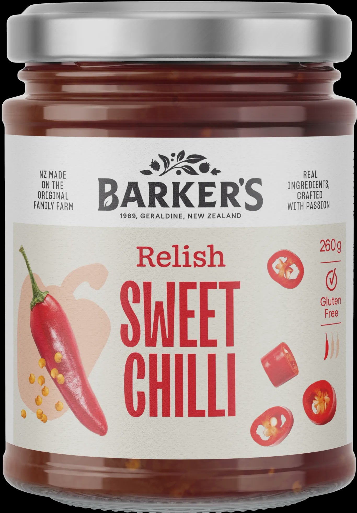 Barkers Relish Sweet Chilli 260g