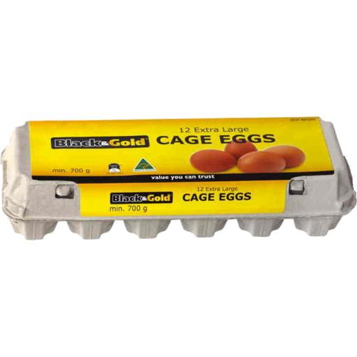 Black & Gold Eggs Cage XL 700g