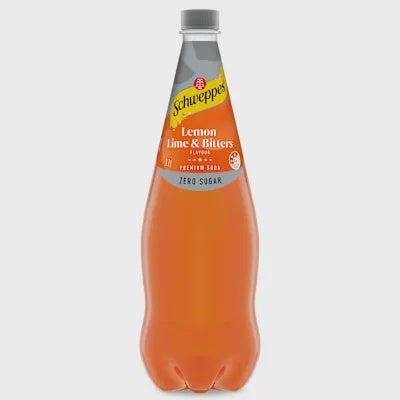 Schweppes Lemon Lime Bitters Zero Sugar 1.1L