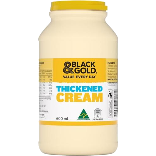 Black&Gold Thickened Cream 600ml