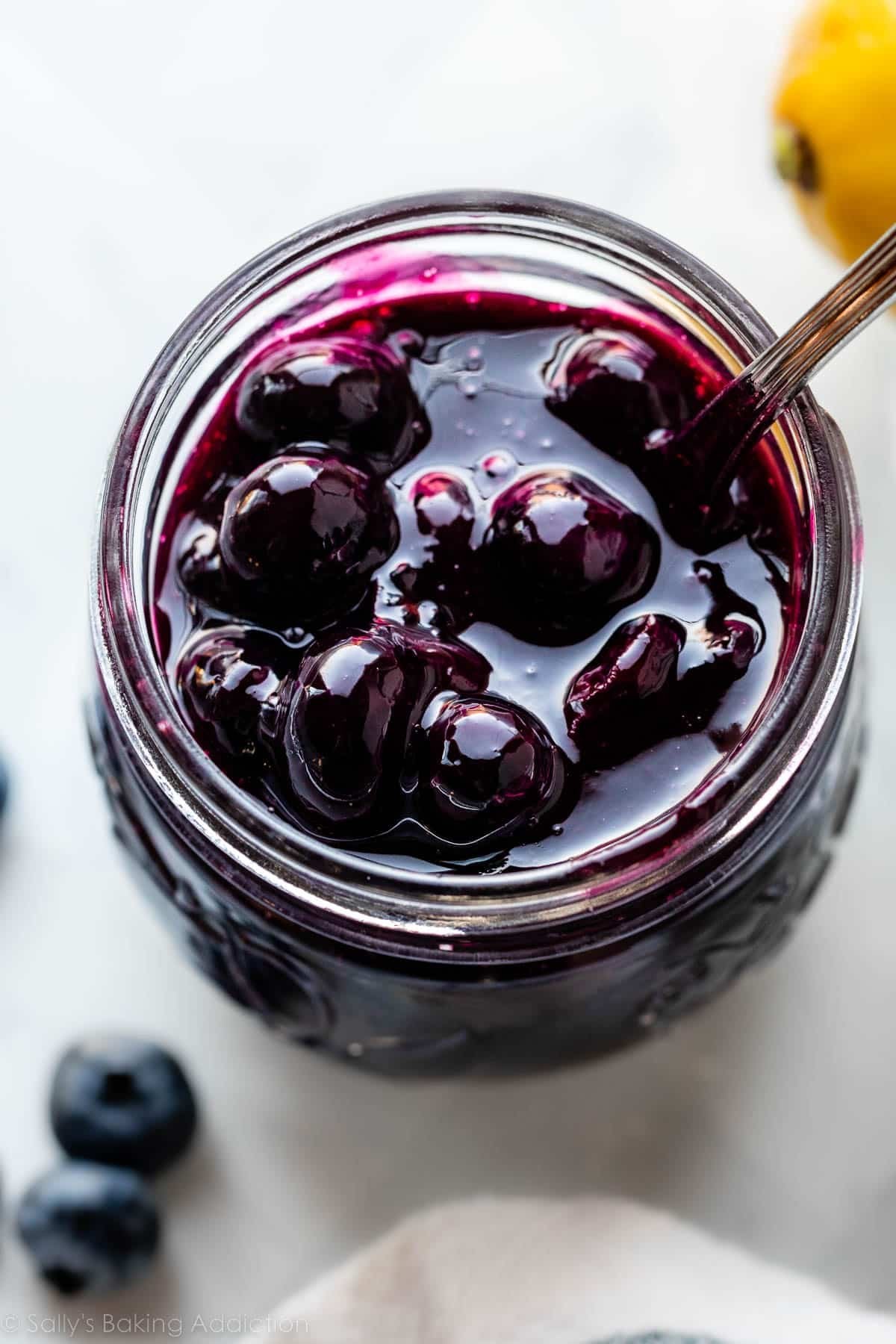 Blueberry Sauce Topping With Whole Berries 250ml
