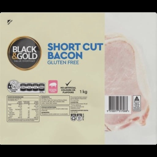 Black&Gold Shortcut Bacon 1kg