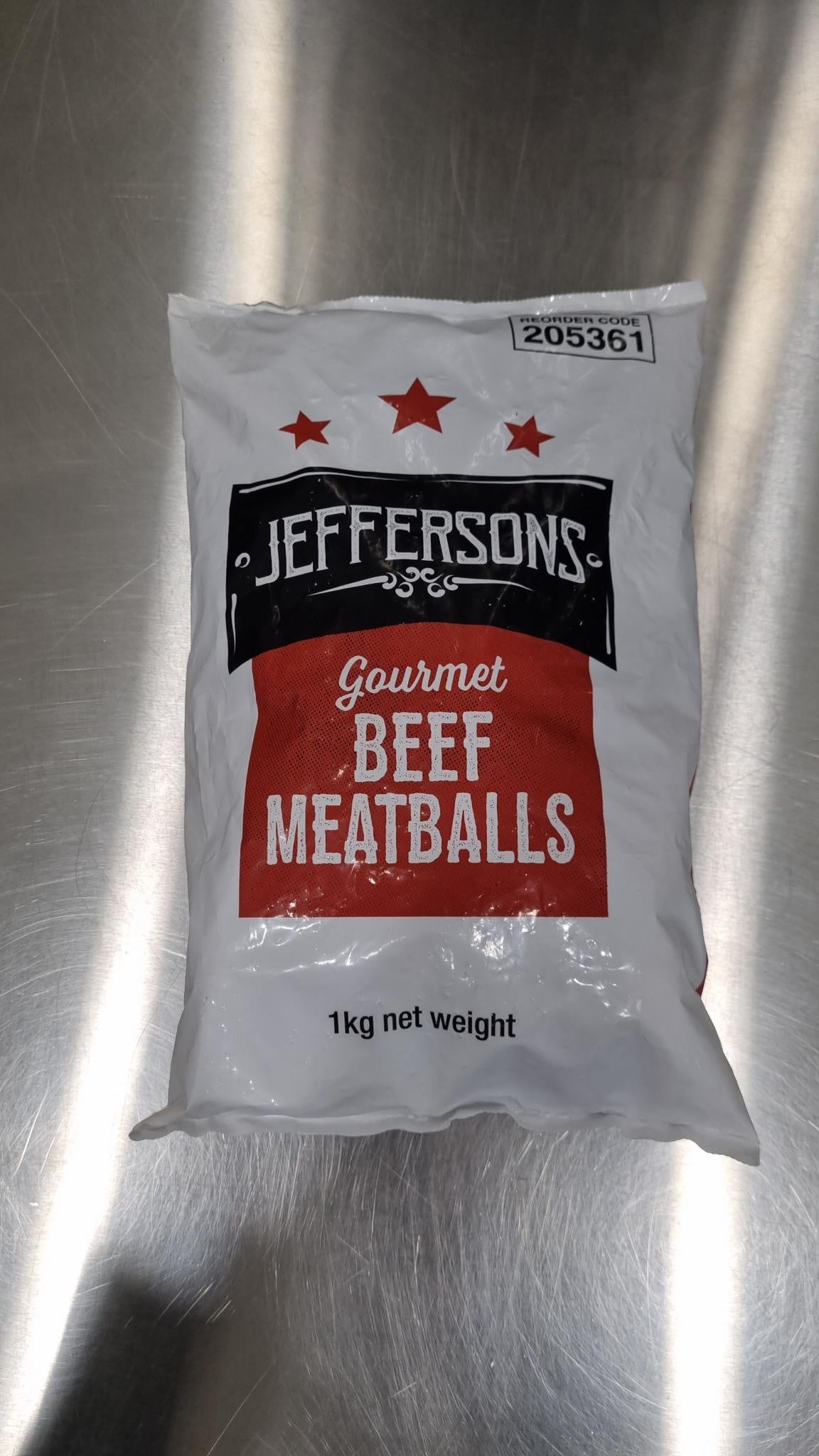 Jefferson  Frozen Gourmet Meatball 1kg