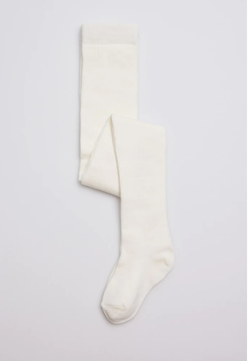 Tights Baby YM Cotton - Ivory (Marfil)