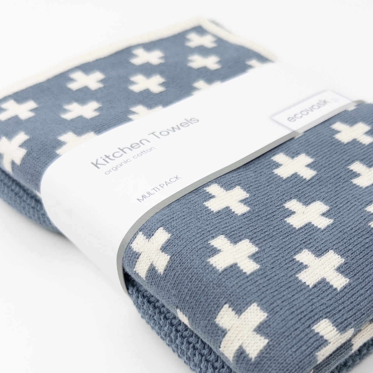 Ecovask Kitchen Towel Duo Denim