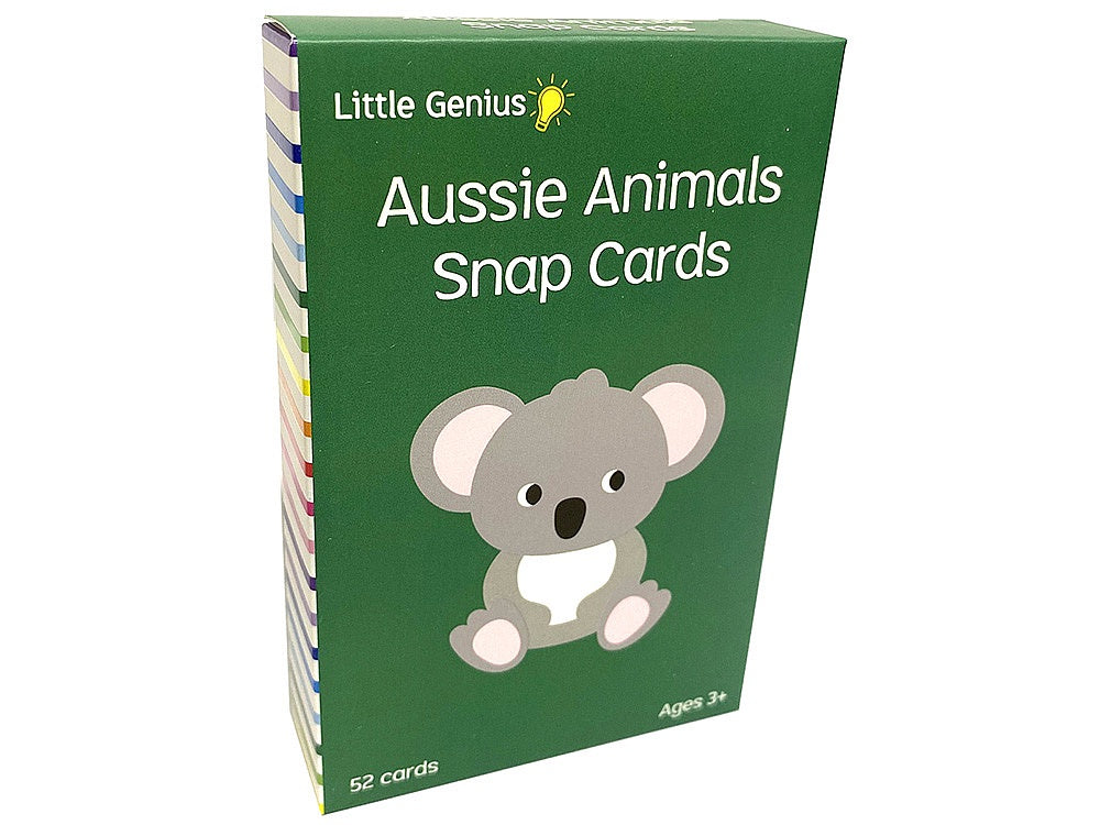 Little Genius Aussie Animals Snap Cards