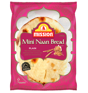 Mission Naan Plain Mini