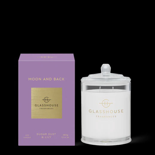 Glasshouse Candle Moon & Back 380g