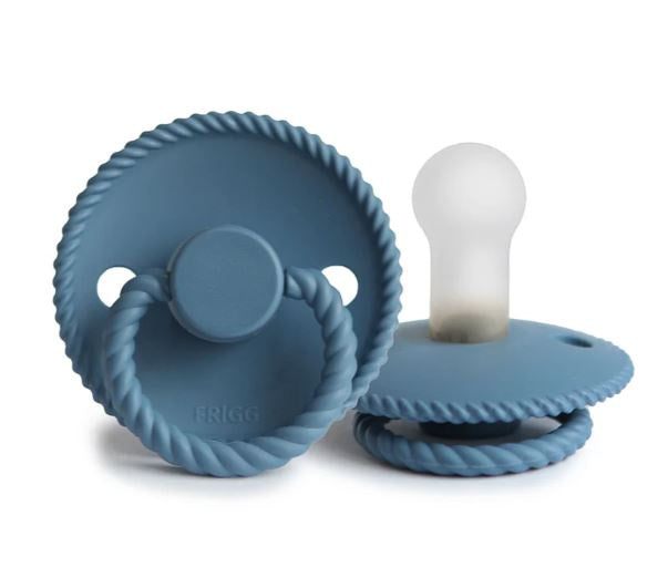 Frigg Pacifier - Silicone size 2 - Rope Ocean View