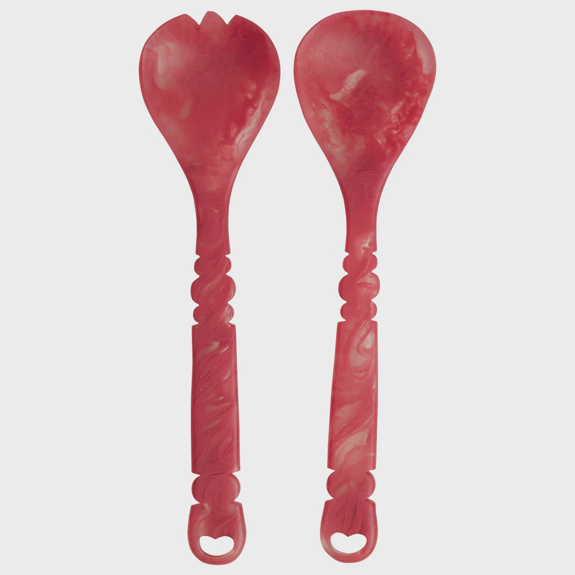 Sage & Clare Wilkie Salad Servers Raspberry