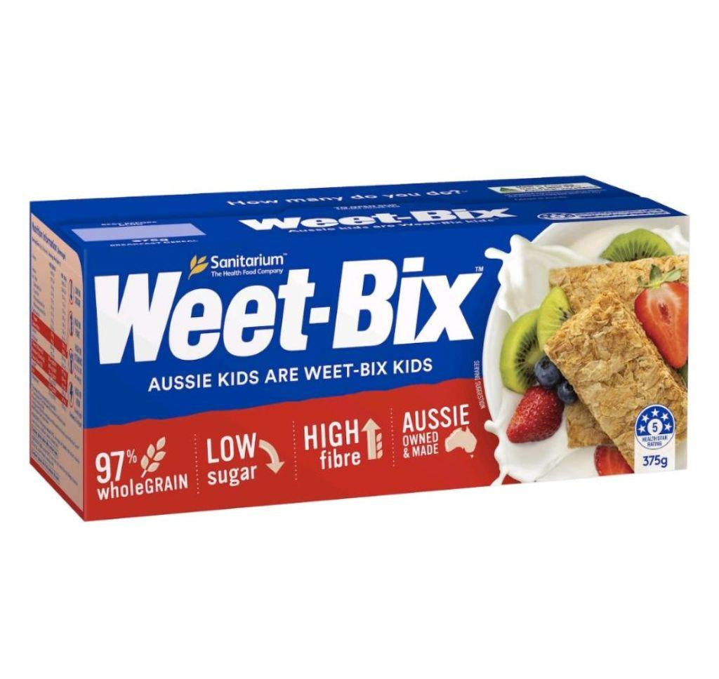 Sanitarium Weet-bix Breakfast Cereal 375g