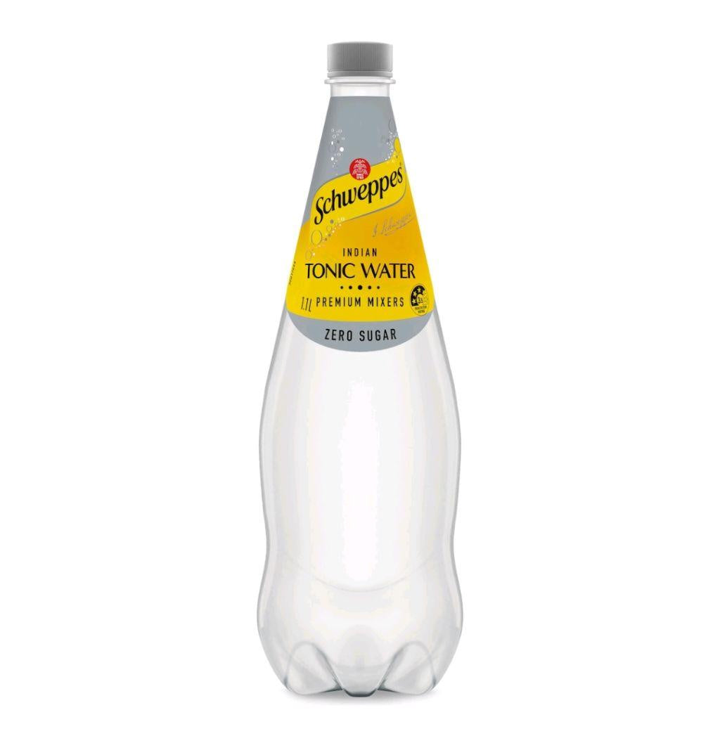 Schweppes Indian Tonic Water Zero Sugar 1.1L