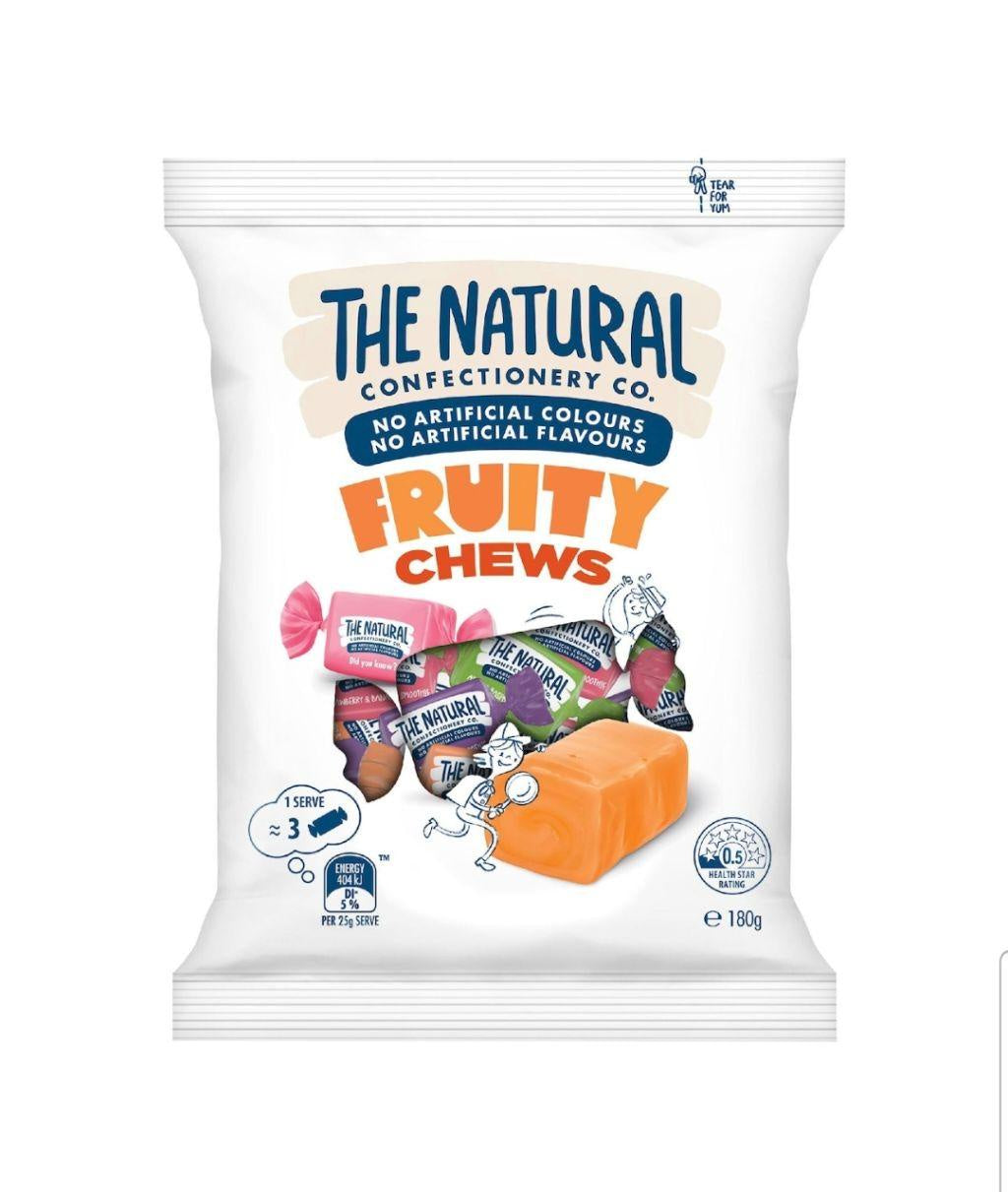 The Natural Confectionery Co Fruity Chews 180g