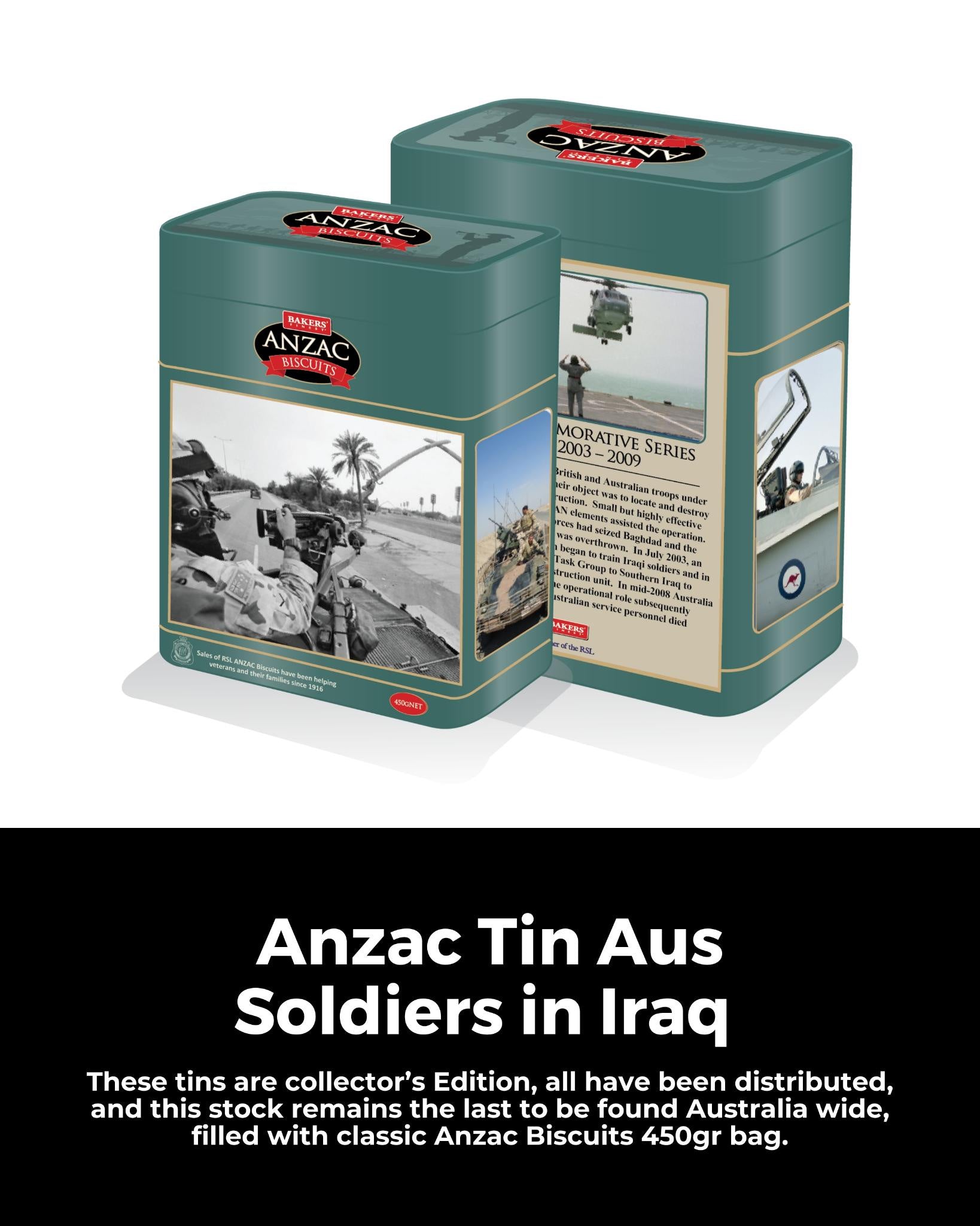 Collectors Edition Anzac Biscuit Tin 450g