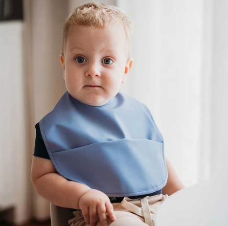 Bib - Snuggle Hunny Kids Waterproof Bib - Sky