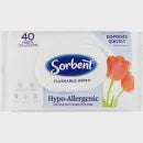 Sorbent Hypoallergenic personal wipes 40pk