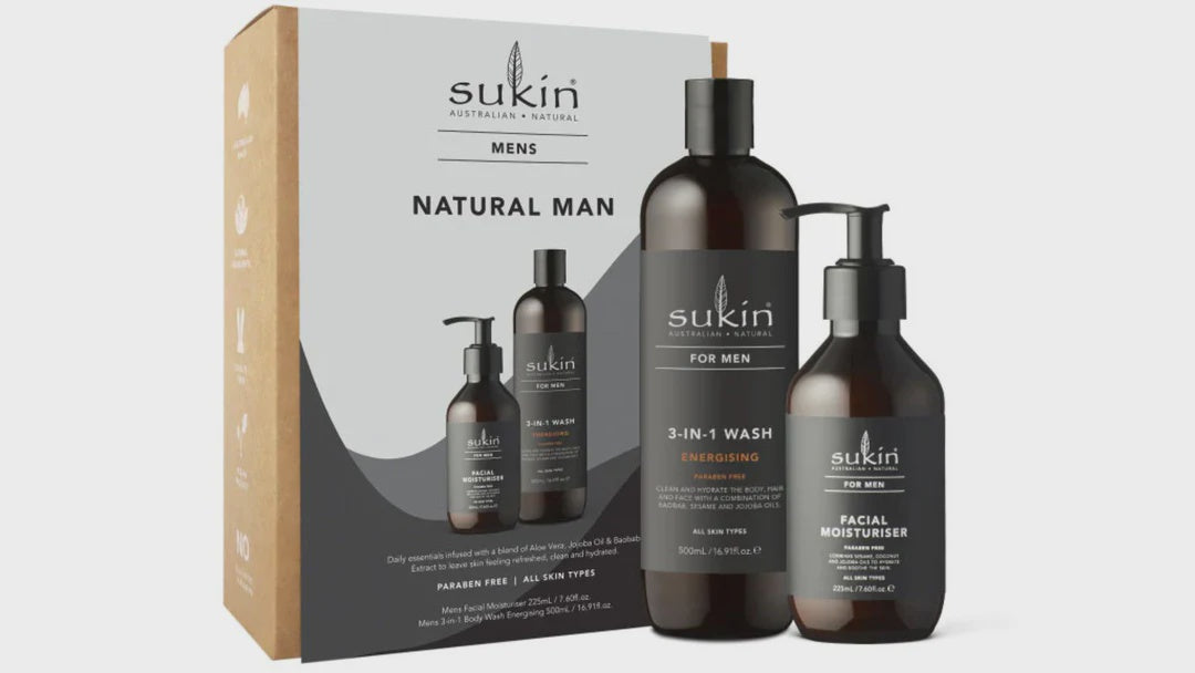 Sukin Natural Man Gift Pack