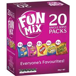 Smiths Fun Mix 20pk 375g