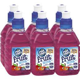 Pop Tops Apple Blackcurrant 250ml 6pk