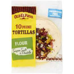 Old El Paso Mini Tortillas 10pk