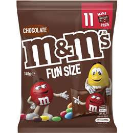 M&M's Funsize Sharepack 11pc 148g