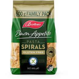 Buontempo Rice Spiral Pasta GF 600g