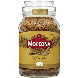 Moccona Classic Medium Roast Instant Coffee 400g