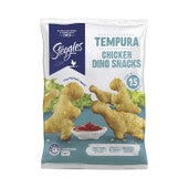 Steggles Chicken Dino Snacks Tempura 1kg
