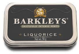 Barkleys Liquorice Mints 50g