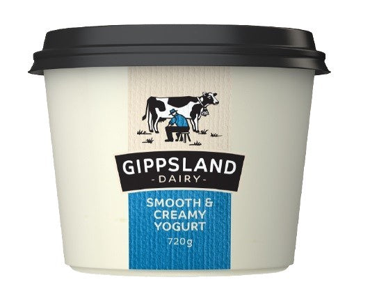 Gippsland Dairy Smooth & Creamy Yoghurt 700g
