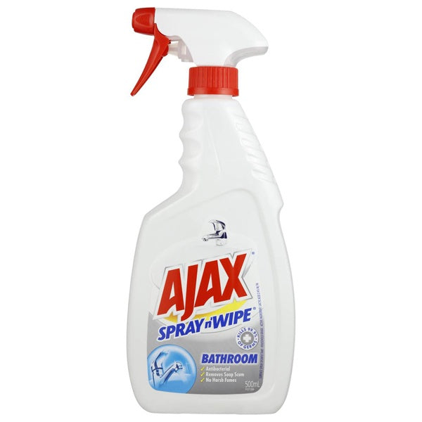 Ajax Spray N Wipe Trigger Bath Cleaner 500ml