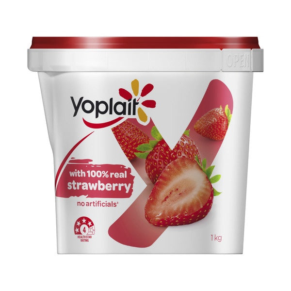 Yoplait Strawberry Yoghurt 1kg