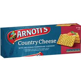 Arnott's Country Cheese 250g