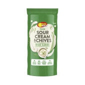 Sunrice Rice Cakes Thin Sour Cream & Chives 160g