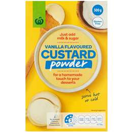 W/W Custard Powder Vanilla GF 300g