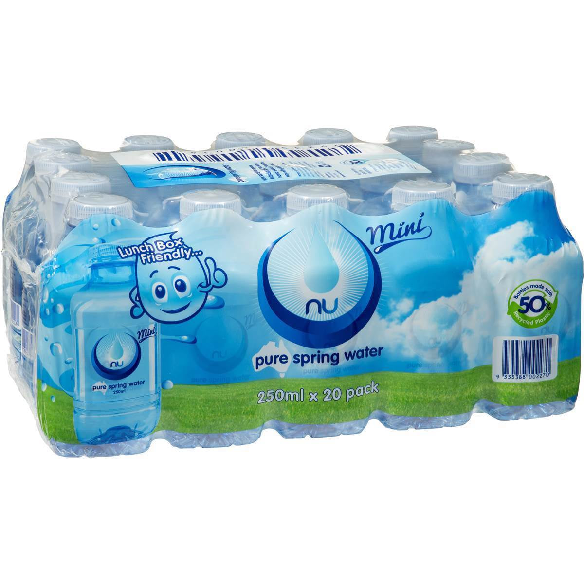 Nu Pure Spring Water 20 x 250ml