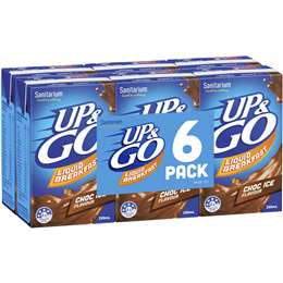 Sanitarium Up & Go Choc Ice 6 X 250ml