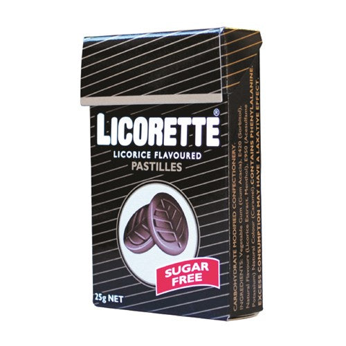 Licorette Pastilles 23g Licorice