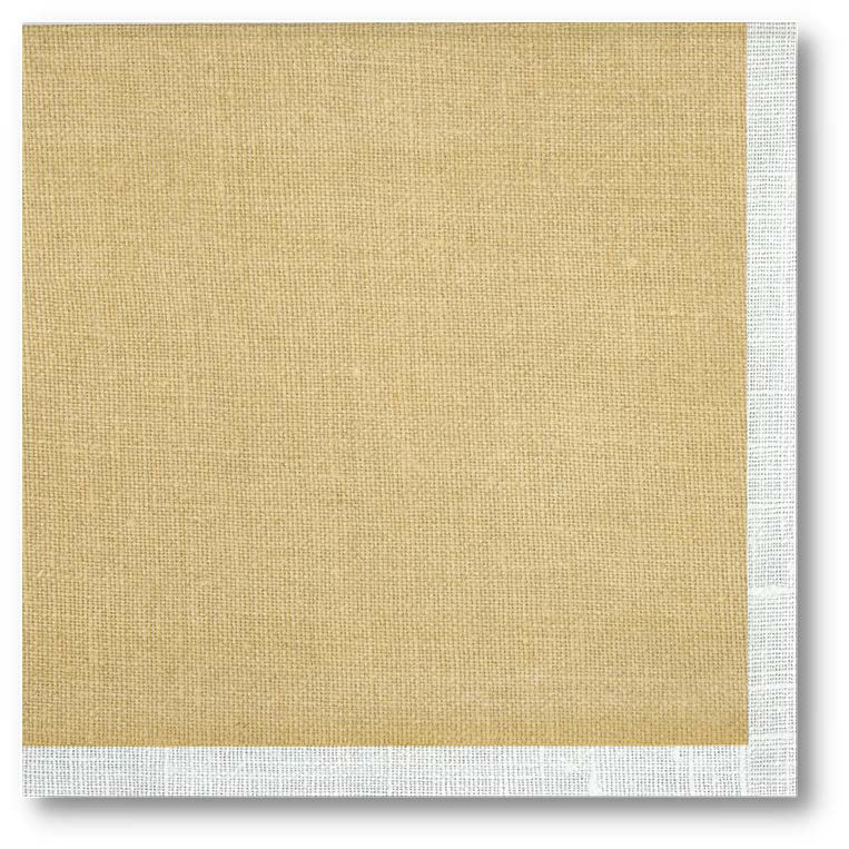 Linen (Gold) 40cm Airlaid Thickness Napkin 20pk