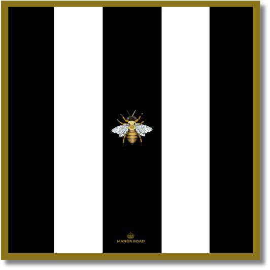 Manor Road Cheese Board Presentation Cards The Striped Bee 14x14cm 8pk