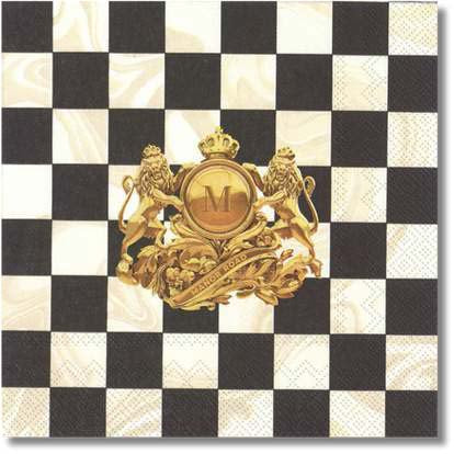 Marble Royale 33cm Tissue Napkin 20pk