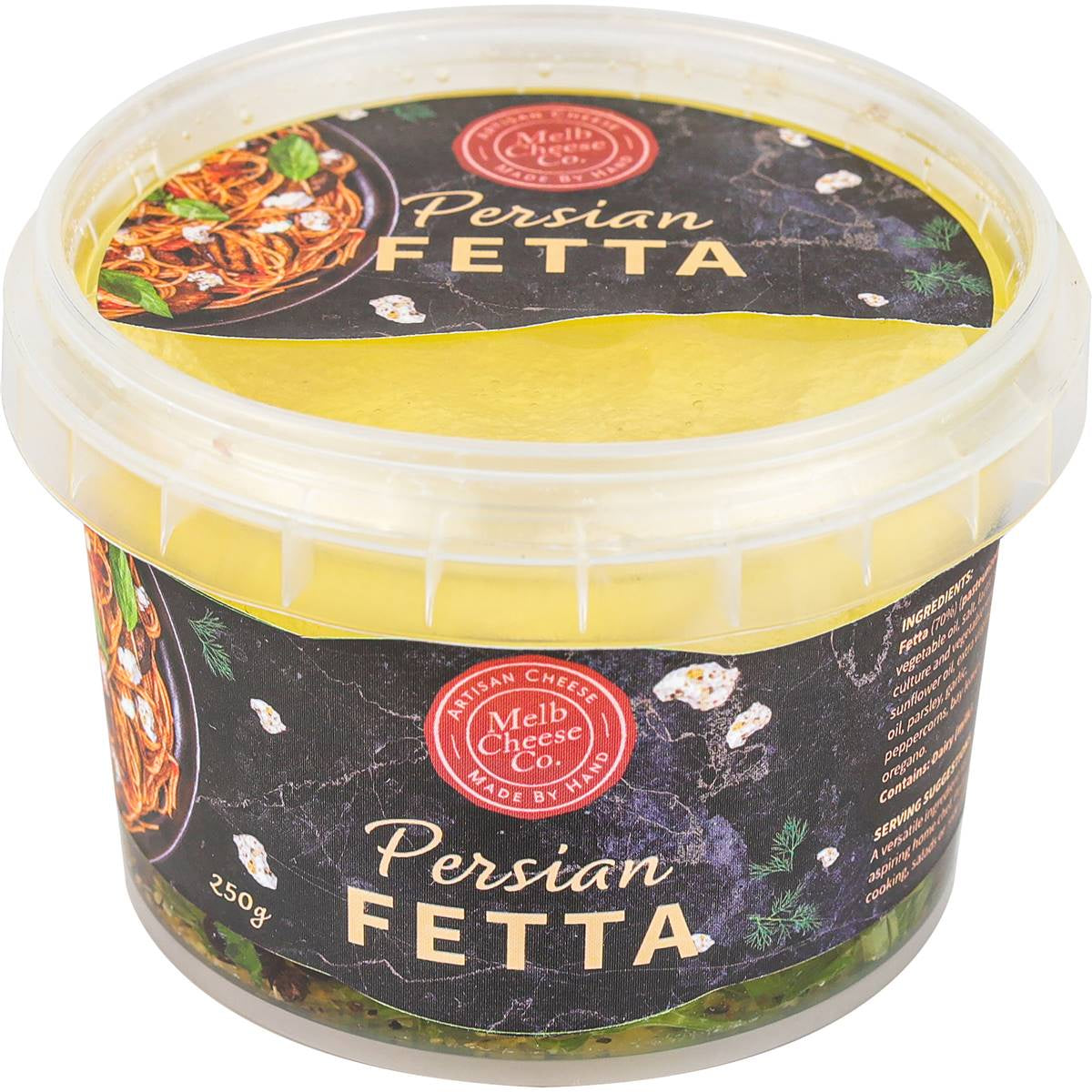 Melbourne Cheese Company Persian Fetta  250g