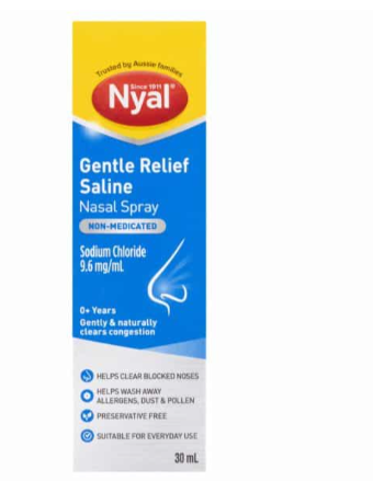 Nyal Gentle Relief Nasal Spray 30ml