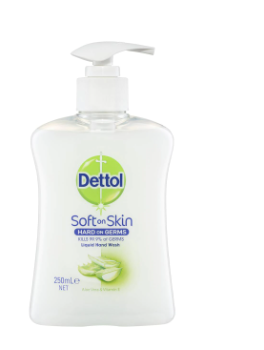 Dettol Liquid Hand Wash Aloe Vera 250ml