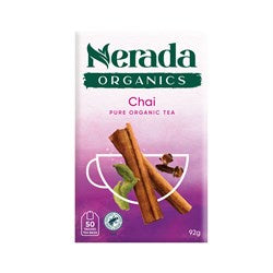 Nerada Organics Chai 50pk