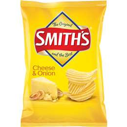 Smiths Crinkle Cut Cheese & Onion 170g