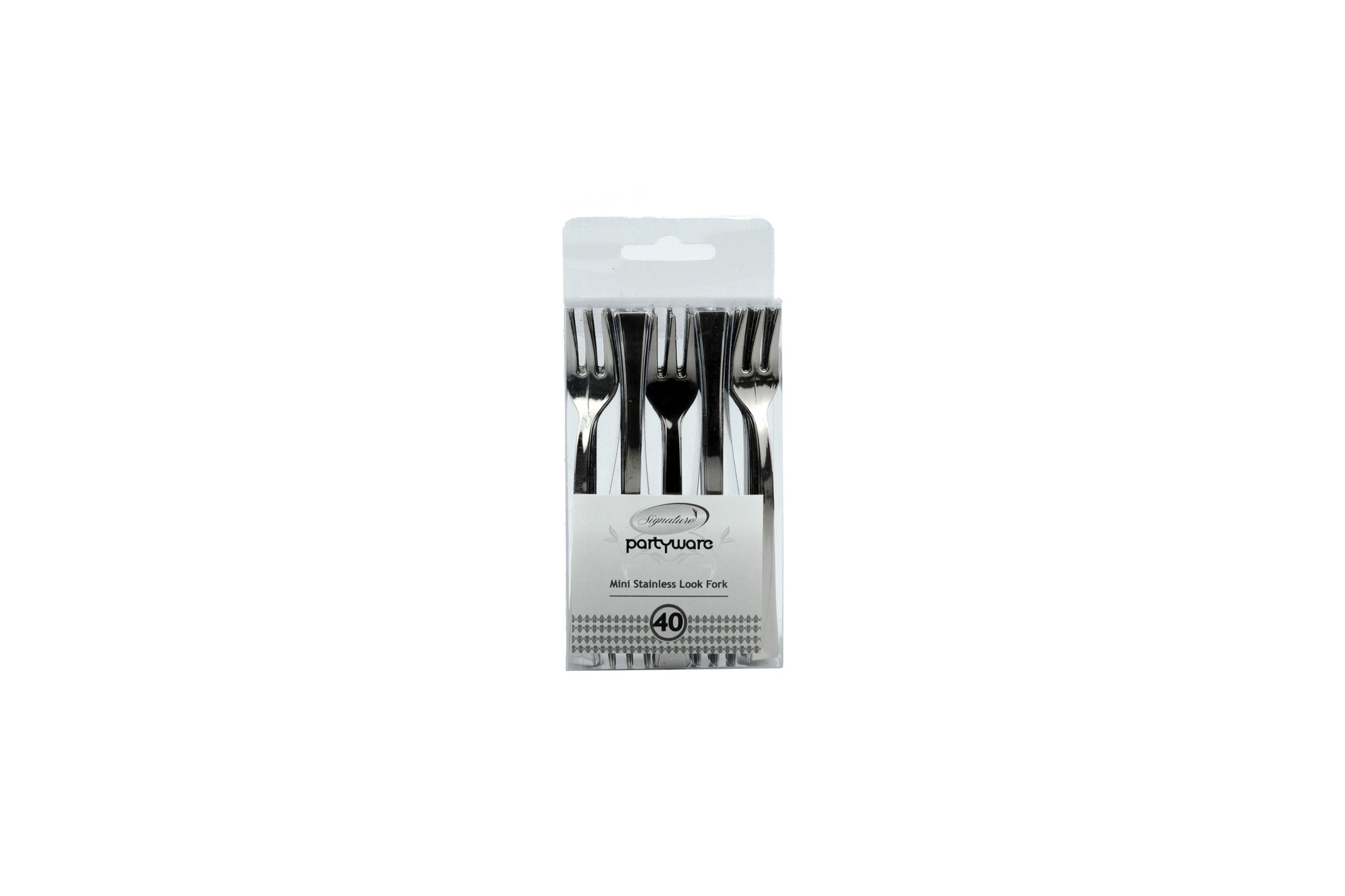 Plastic Cake Fork - Mini